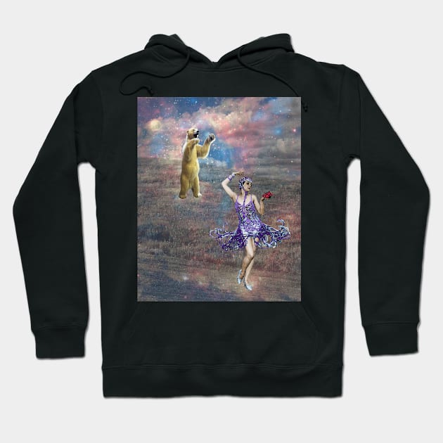 Dance with Me, Spirit Bear Hoodie by Loveday101